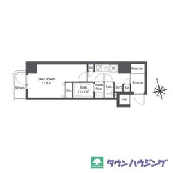 ＣＡＶＡＮＡ新宿夏目坂の物件間取画像